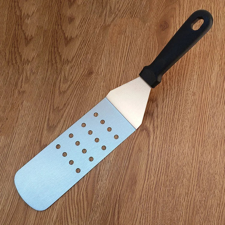 Paletta da cucina in acciaio inossidabile, spatola da cucina, spatola per barbecue, piastra, spatola per barbecue, spatola per hamburger, utensili da cucina