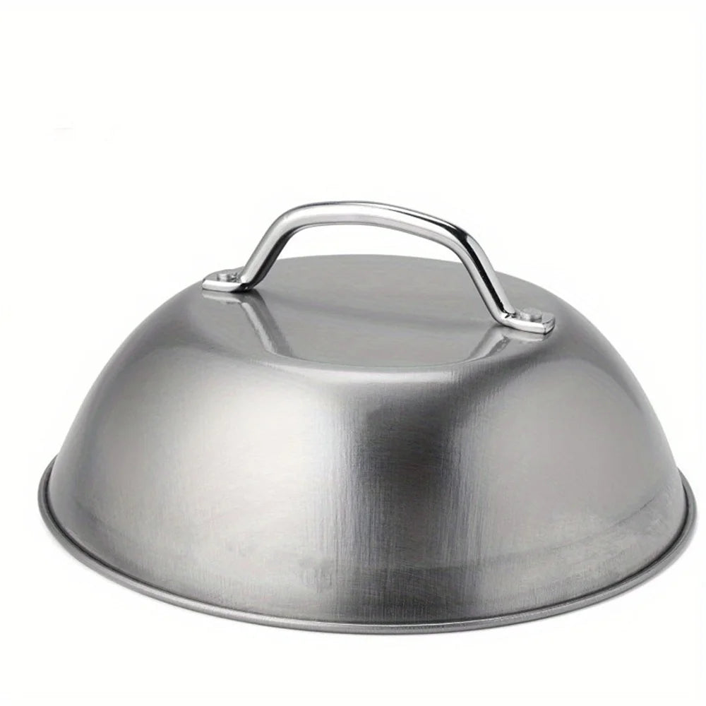 Coperchio in acciaio inossidabile - Accessorio perfetto per barbecue, campeggio all'aperto, picnic