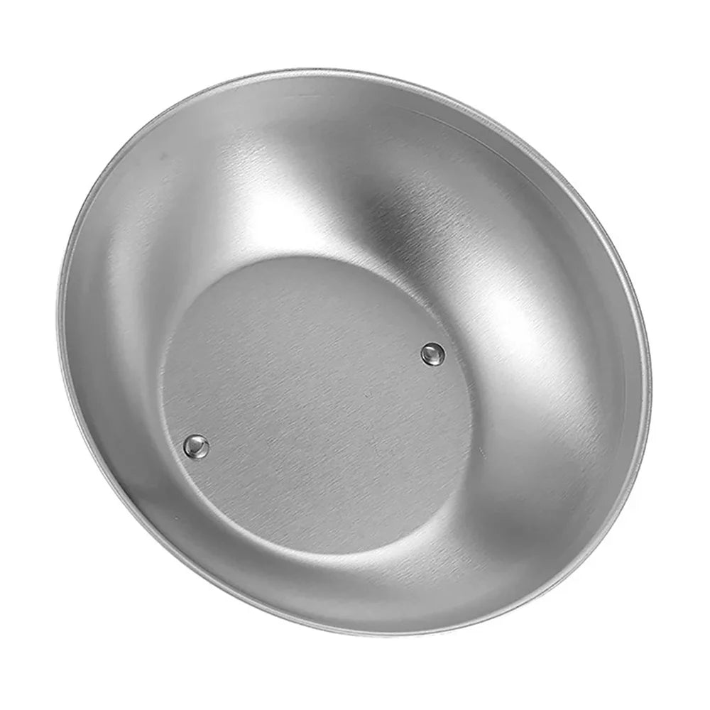 Coperchio in acciaio inossidabile - Accessorio perfetto per barbecue, campeggio all'aperto, picnic