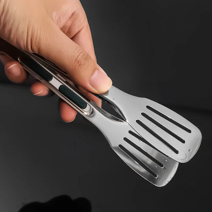 Pinze per alimenti in acciaio inossidabile, clip per carne, insalata, pane, barbecue, griglia, buffet, pinze antiscivolo, utensili da cucina, gadget da cucina