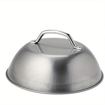Coperchio in acciaio inossidabile - Accessorio perfetto per barbecue, campeggio all'aperto, picnic