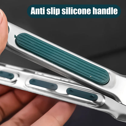 Pinze per alimenti in acciaio inossidabile, clip per carne, insalata, pane, barbecue, griglia, buffet, pinze antiscivolo, utensili da cucina, gadget da cucina