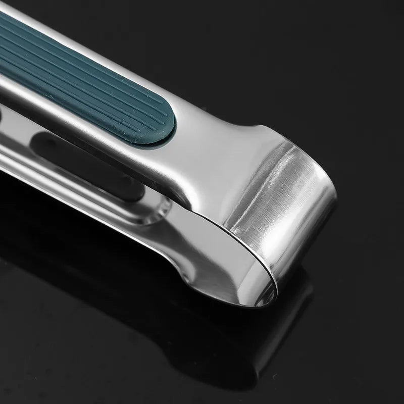 Pinze per alimenti in acciaio inossidabile, clip per carne, insalata, pane, barbecue, griglia, buffet, pinze antiscivolo, utensili da cucina, gadget da cucina