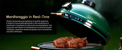 Termometro per carne wireless INKBIRD INT-11P-B Termometro per carne Bluetooth wireless per grigliare e affumicare IP67 Sonda intelligente impermeabile
