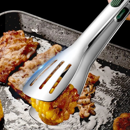 Pinze per alimenti in acciaio inossidabile, clip per carne, insalata, pane, barbecue, griglia, buffet, pinze antiscivolo, utensili da cucina, gadget da cucina